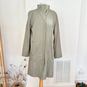 90s Eileen Fisher minimalist trench coat